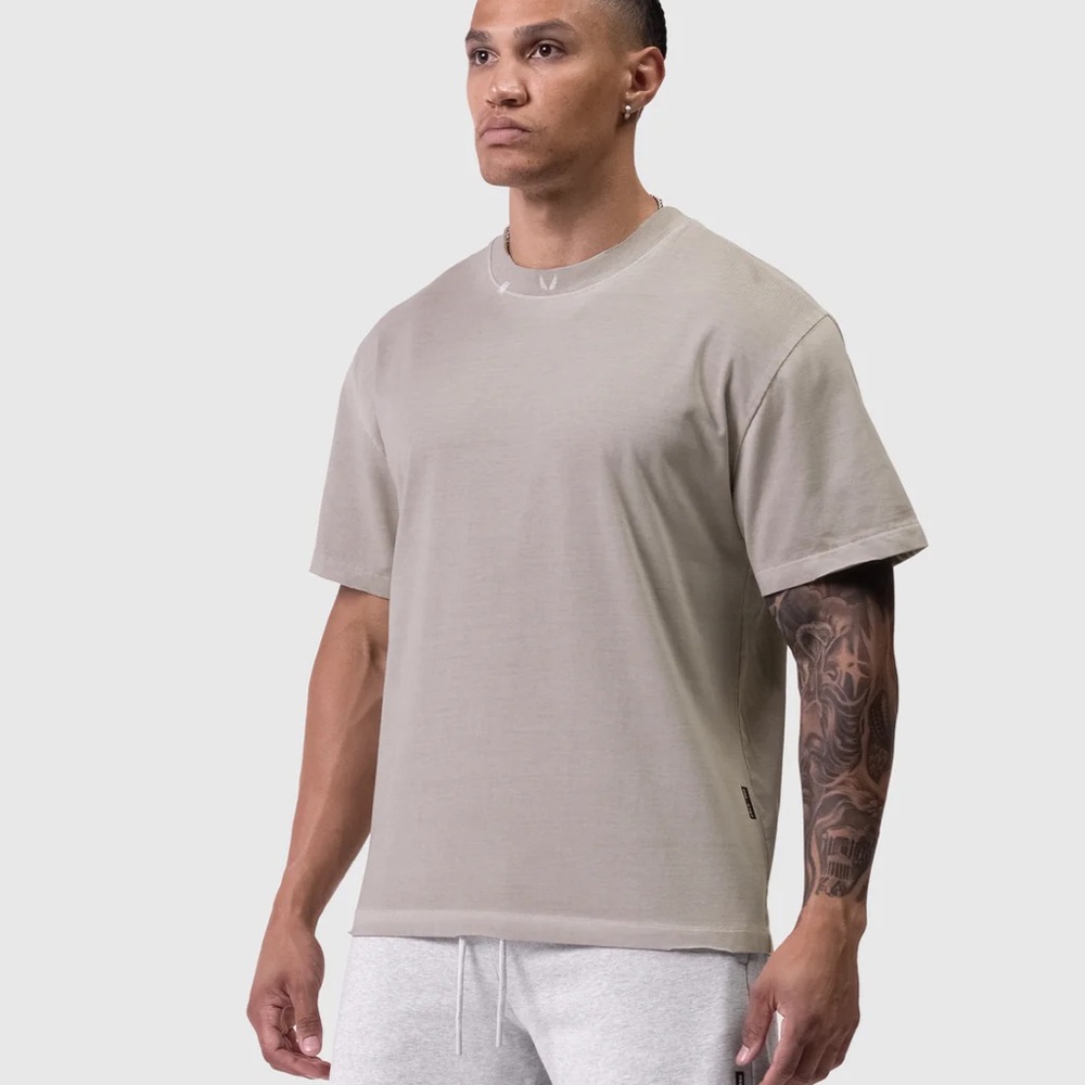ASRV Men's Short Sleeve Distressed Tee